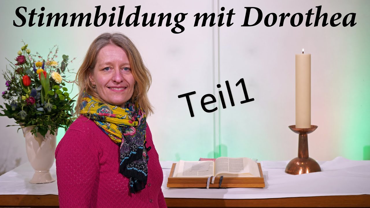 Stimmbildung - Teil 1: Das Tuch
