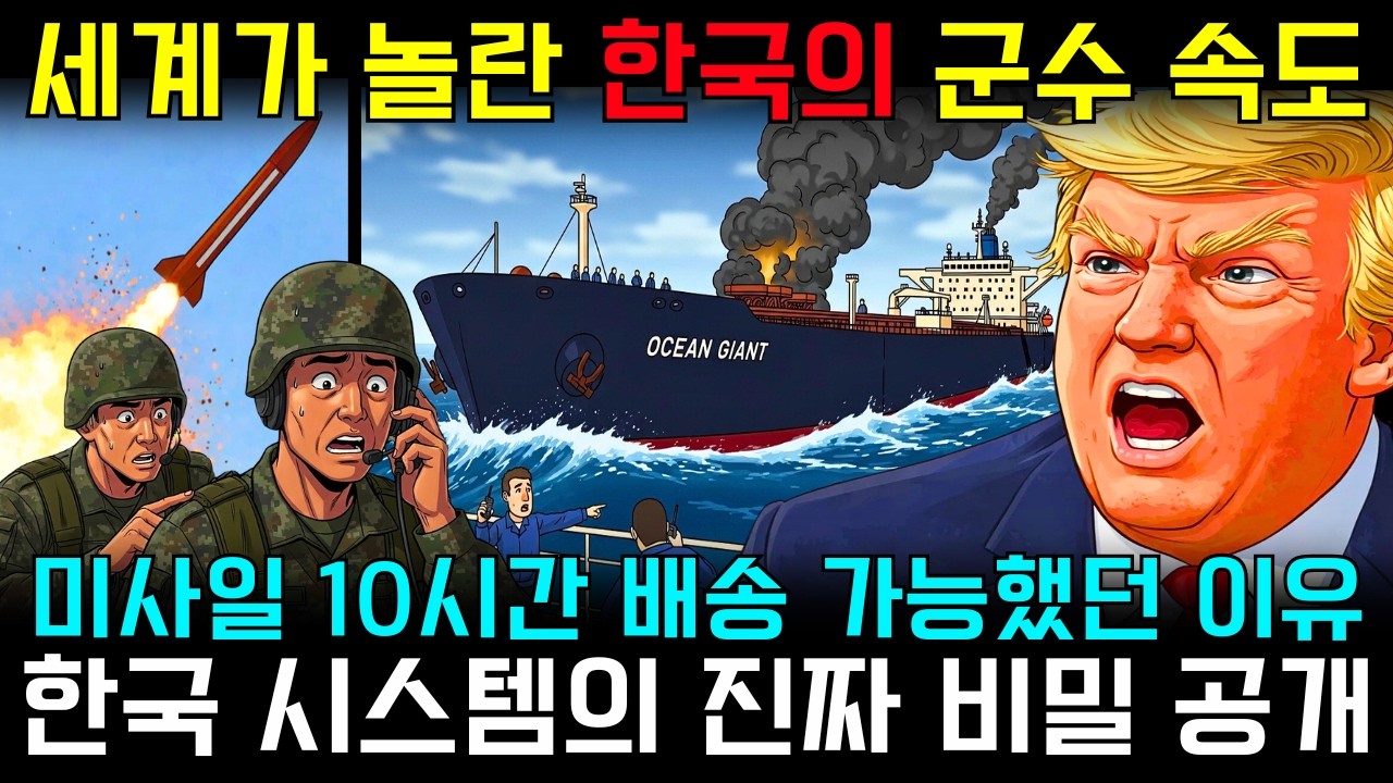 한국은 왜 이렇게 빠른가? 세계가 놀란 한국 방산 시스템의 진짜 비밀