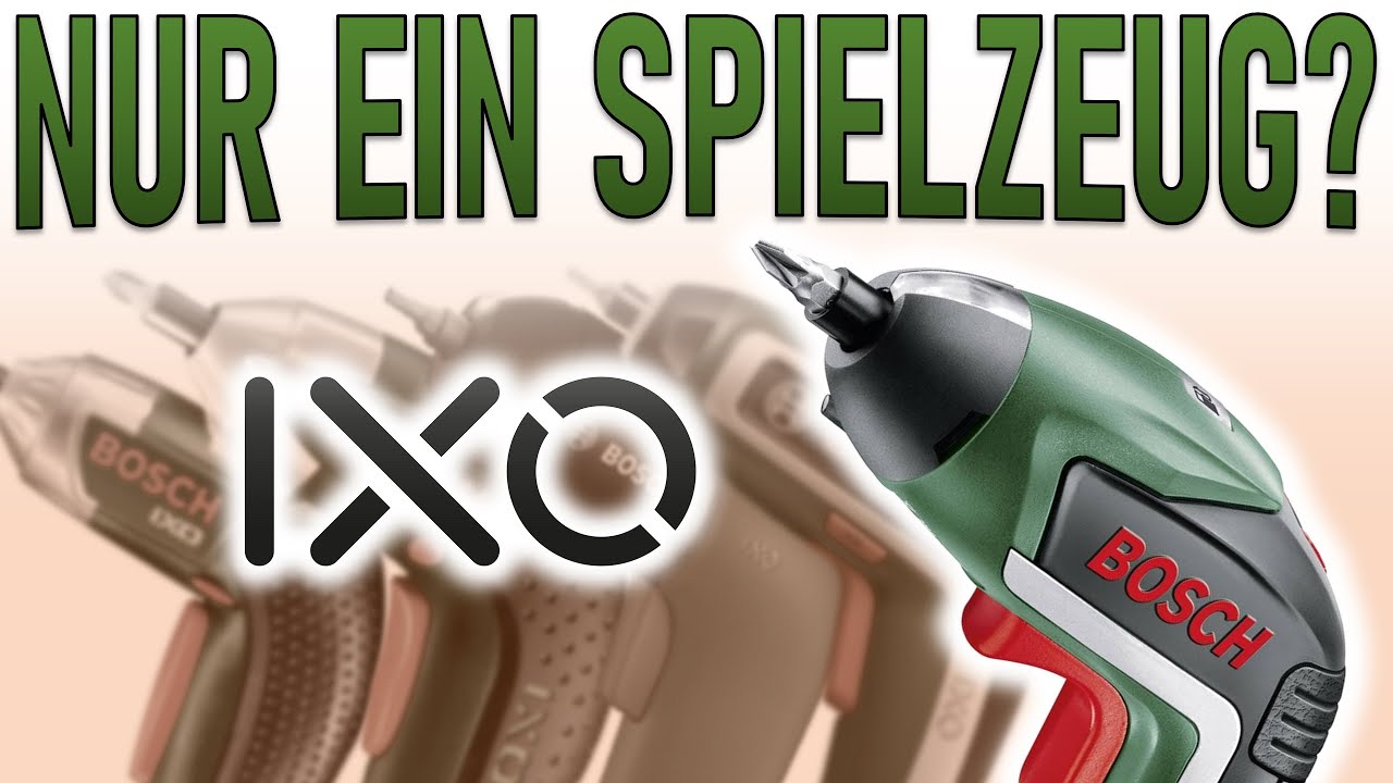 Das BELIEBTESTE Elektrowerkzeug der WELT!? Bosch IXO