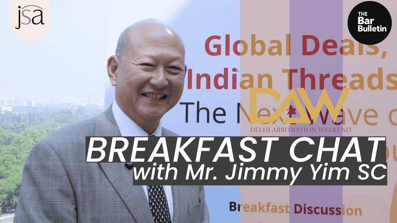 Jimmy Yim SC on AI in Dispute Resolution & Arbitration Trends in Asia | DAW 2025