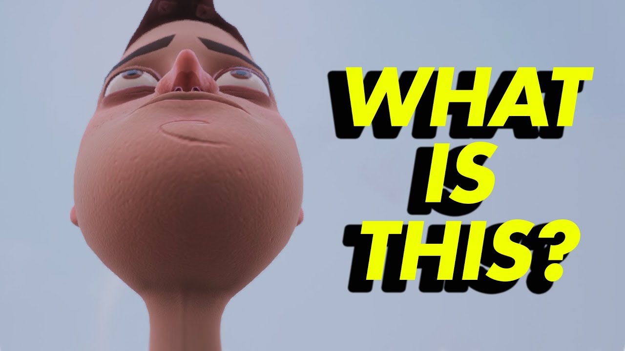 WHO TOLD HIM THIS WAS A GOOD LOOK!?! | Hello Neighbor Act 2 ENDING