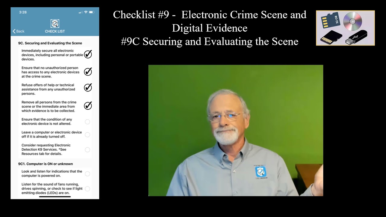 Forensic Training - Electronic Crime Scene and Digital Evidence: Securing and Evaluating the Scene