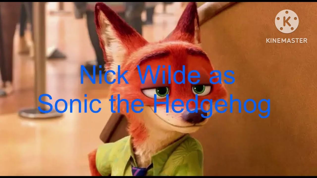 Nick Wilde (Sonic the Hedgehog) Cast Video