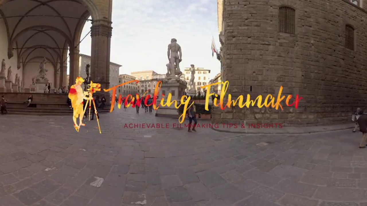 360 VR 4K Video: Uffizi Gallery and Palazzo Vecchio in Florence, Italy
