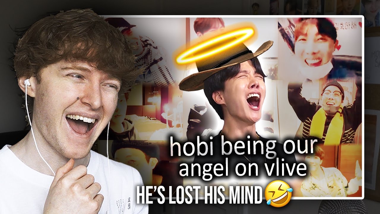 HE'S LOST HIS MIND! (hobi being our angel on vlive | Reaction/Review)