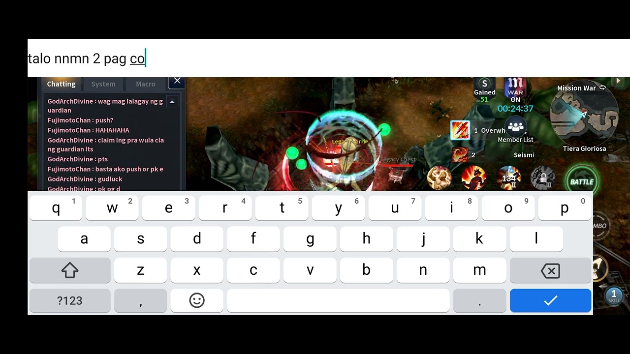 CBM Cabal mobile PH Mwar 10pm Capella Lv109 Win - Nov 5 2022 Sat - Andromeda Server Part1
