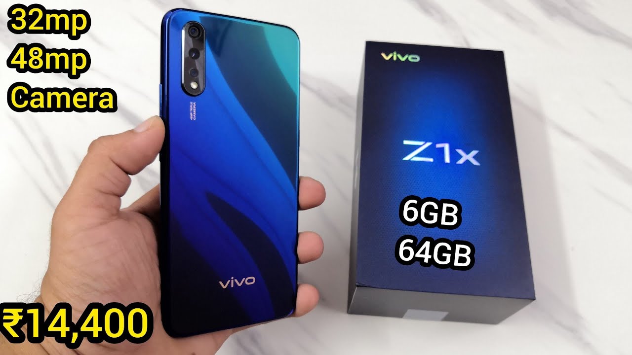 Vivo z1 x (Fusion Blue) 6GB 64GB unboxing & camera review