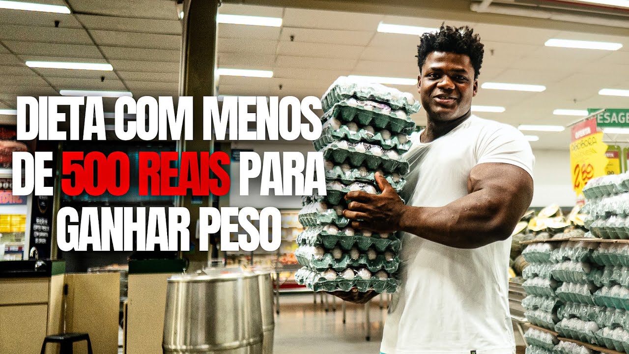 DIETA COM MENOS DE 500 REIAS PARA GANHAR PESO - PANTERA MOSTRA A SUA DIETA DO MES