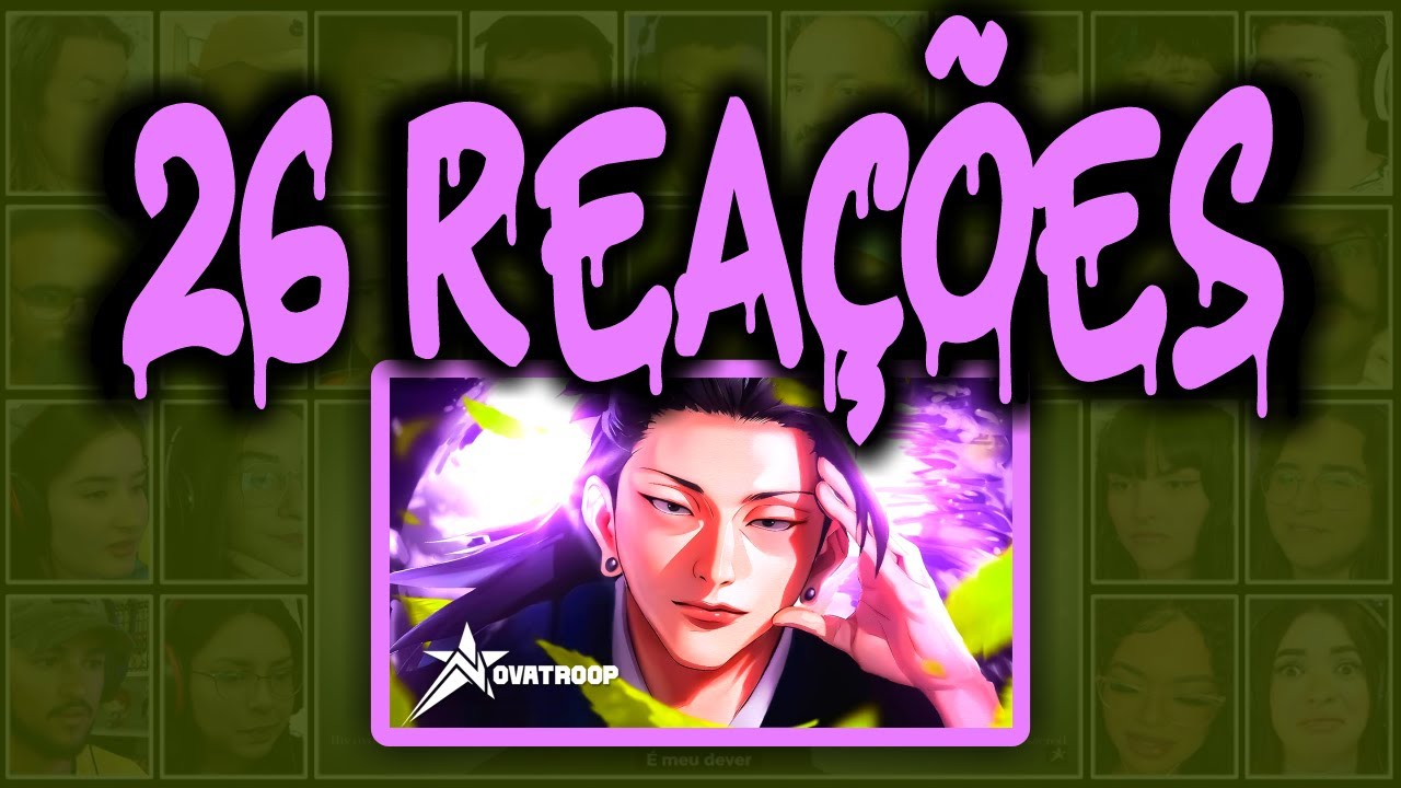 MULT REACT | GOSTO DO MAL - SUGURU GETO (JUJUTSU KAISEN) | NOVATROOP