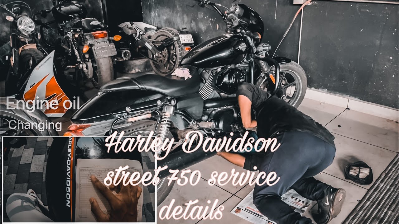 Harley Davidson street 750 service details and cost