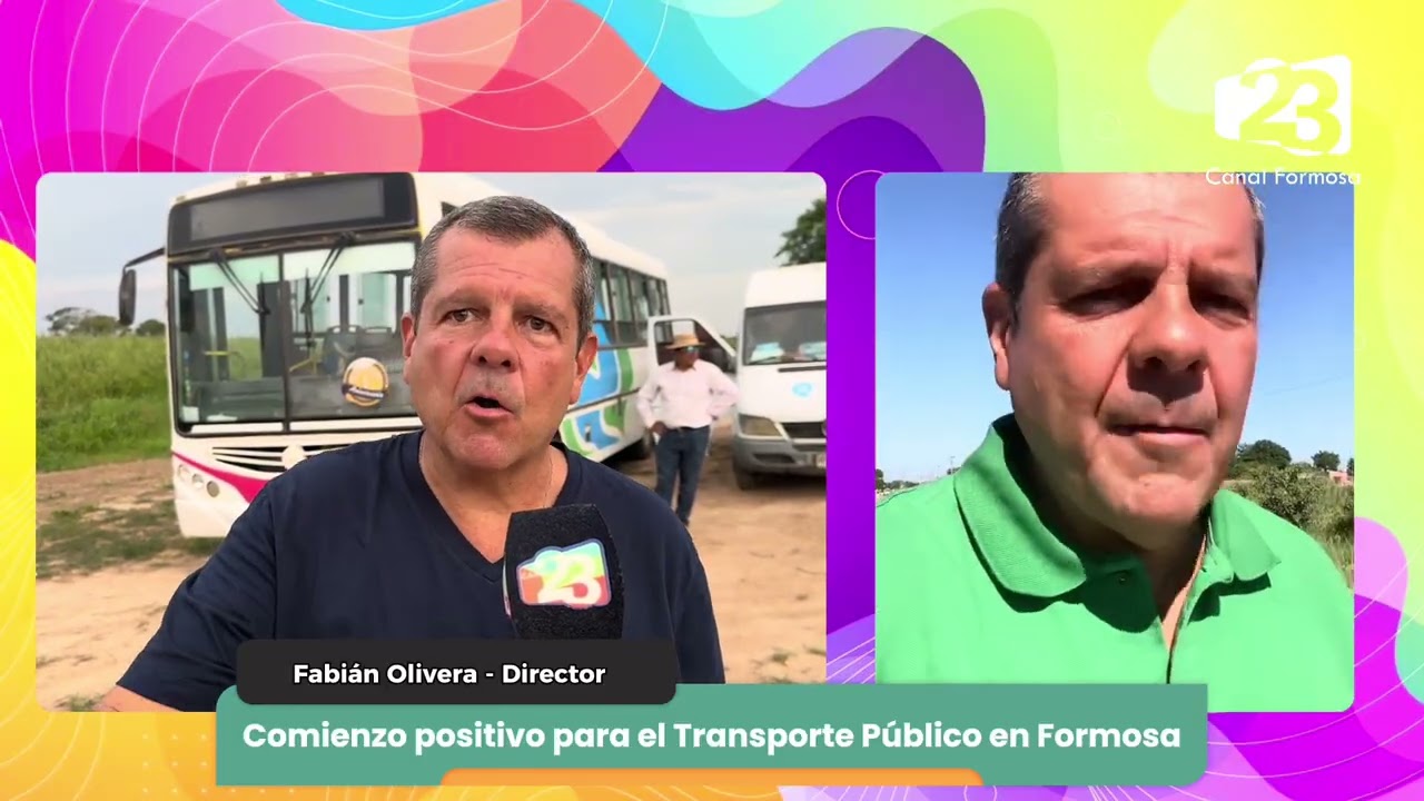 ⭕️ Olivera: “Formosa sostiene el transporte urbano sin subsidios y solo con aporte de los vecinos”