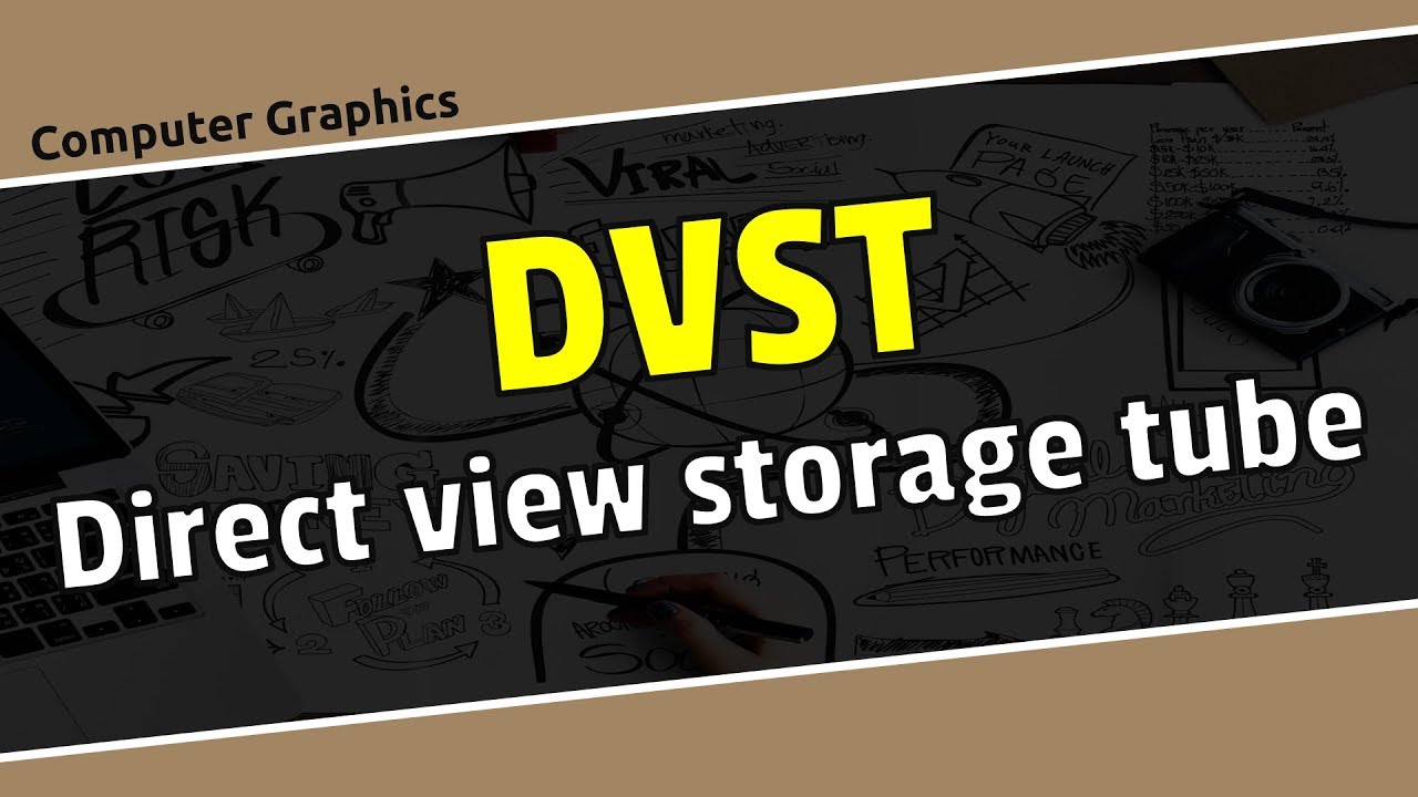 DVST (Direct view storage tube) in Bangali \ computer graphics Bangla tutorial.