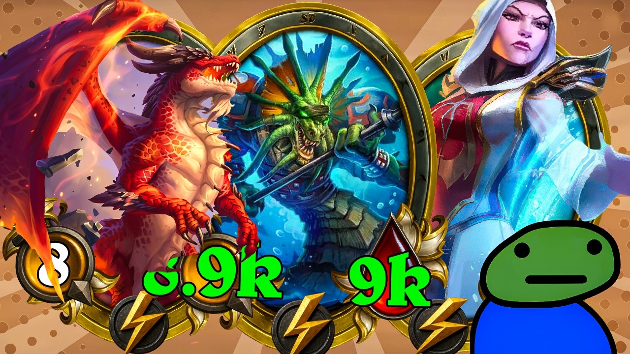 GROUNDBREAKING Combo APM Naga! | Hearthstone Battlegrounds