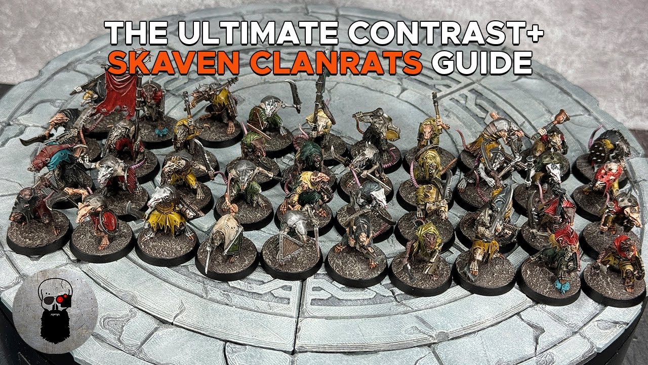 The Ultimate Contrast+ How to Paint: Skaven Clanrats