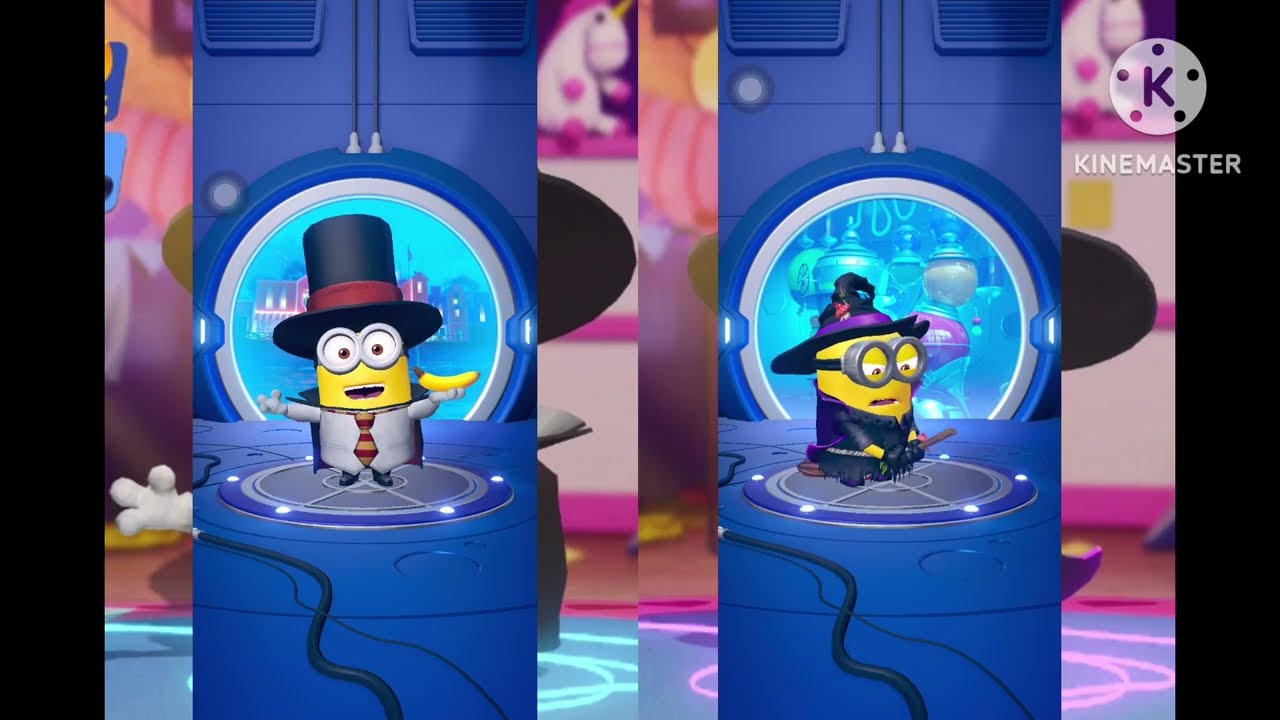 Minion Rush Unity Magician Minion vs Witch Minion but Minion mash up