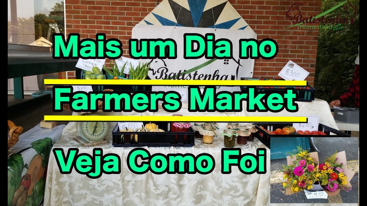 Mais um Dia na Feirinha Veja Como Foi / Another Day at the Farmers Market See How It Was