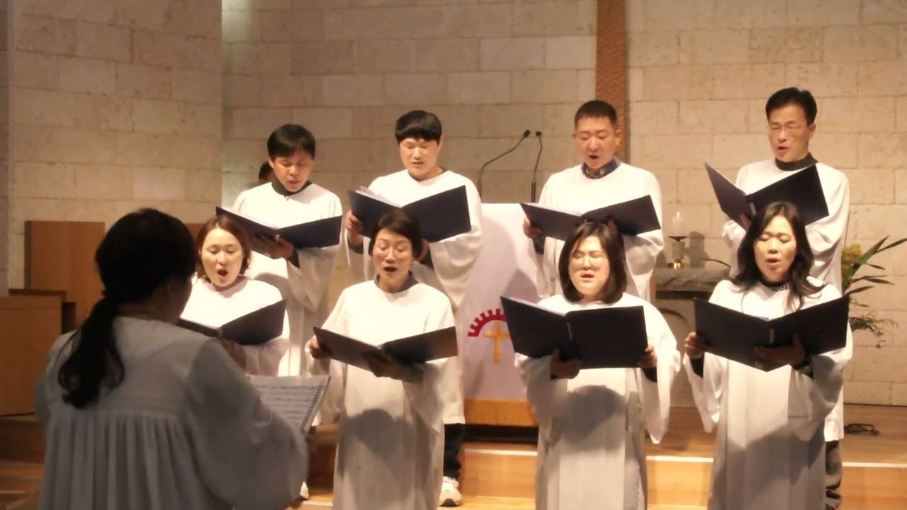 26.01.15. [  성령이 오셨네 ] 가브리엘찬양대.  옥인제일감리교회.