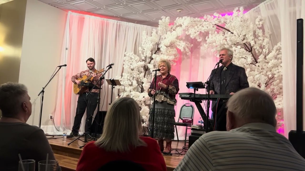Jeff & Sheri Easter singing “Two Sparrows In A Hurricane” Logan, Wv Special Occasions 