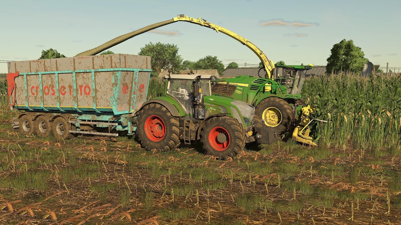 Mais silage with realistic sounding JD 9900i | FS25 gameplay |