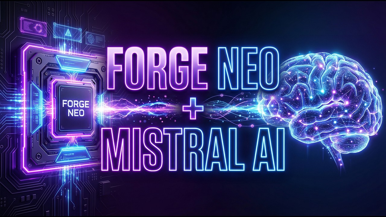Forge Neo + Mistral AI &mdash; Генерация промптов через API (ПОЛНЫЙ ГАЙД)