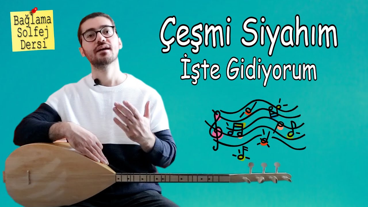 Çeşm-i Siyahım Nasıl Çalınır? / Kısa Sap Bağlama Dersi 4 (Temel Enstrüman Eğitimleri 2021)
