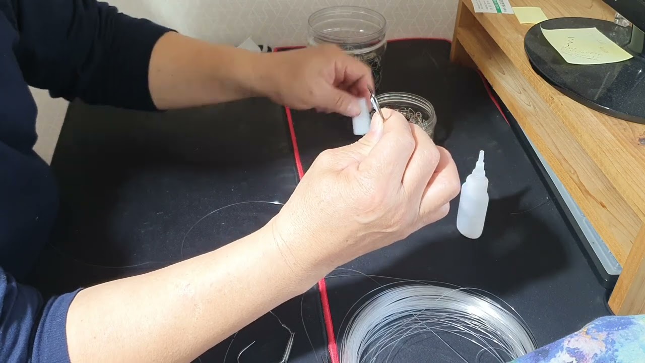 숭어훌치기바늘 매듭법
