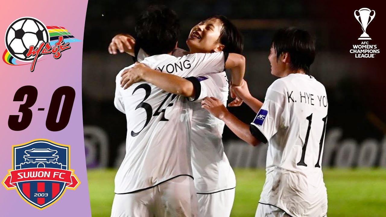 Naegohyang Women&rsquo;s FC 🇰🇵 vs Suwon FC Women 🇰🇷 | Highlights | AFC Women's Champions League&trade;