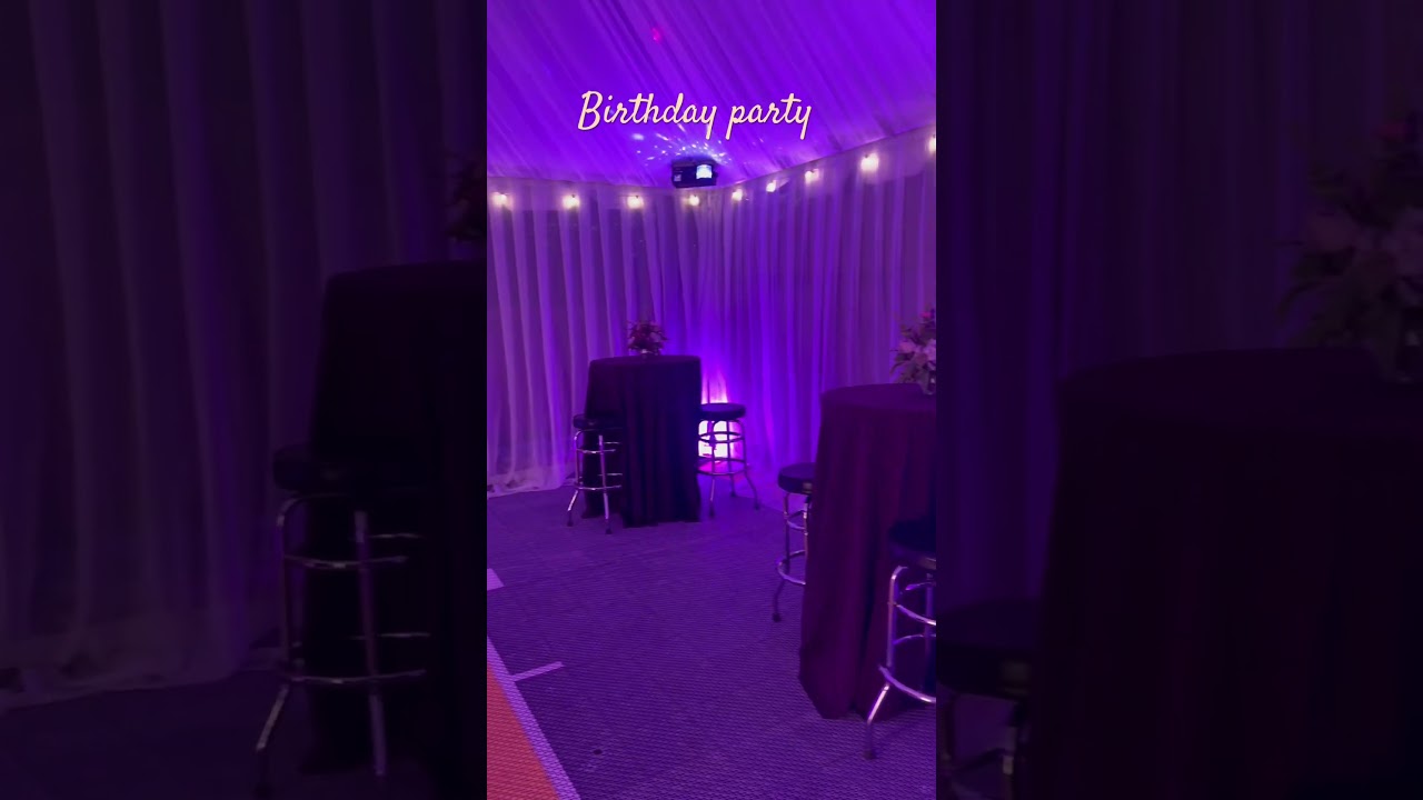 Party tent #tent #party #birthdayparty #birthdayevent #partytent