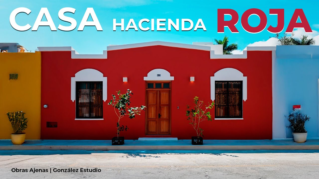 Casa Roja en Mérida: Renovando una Hacienda con Mosaicos de Pasta | Obras Ajenas | González Estudio