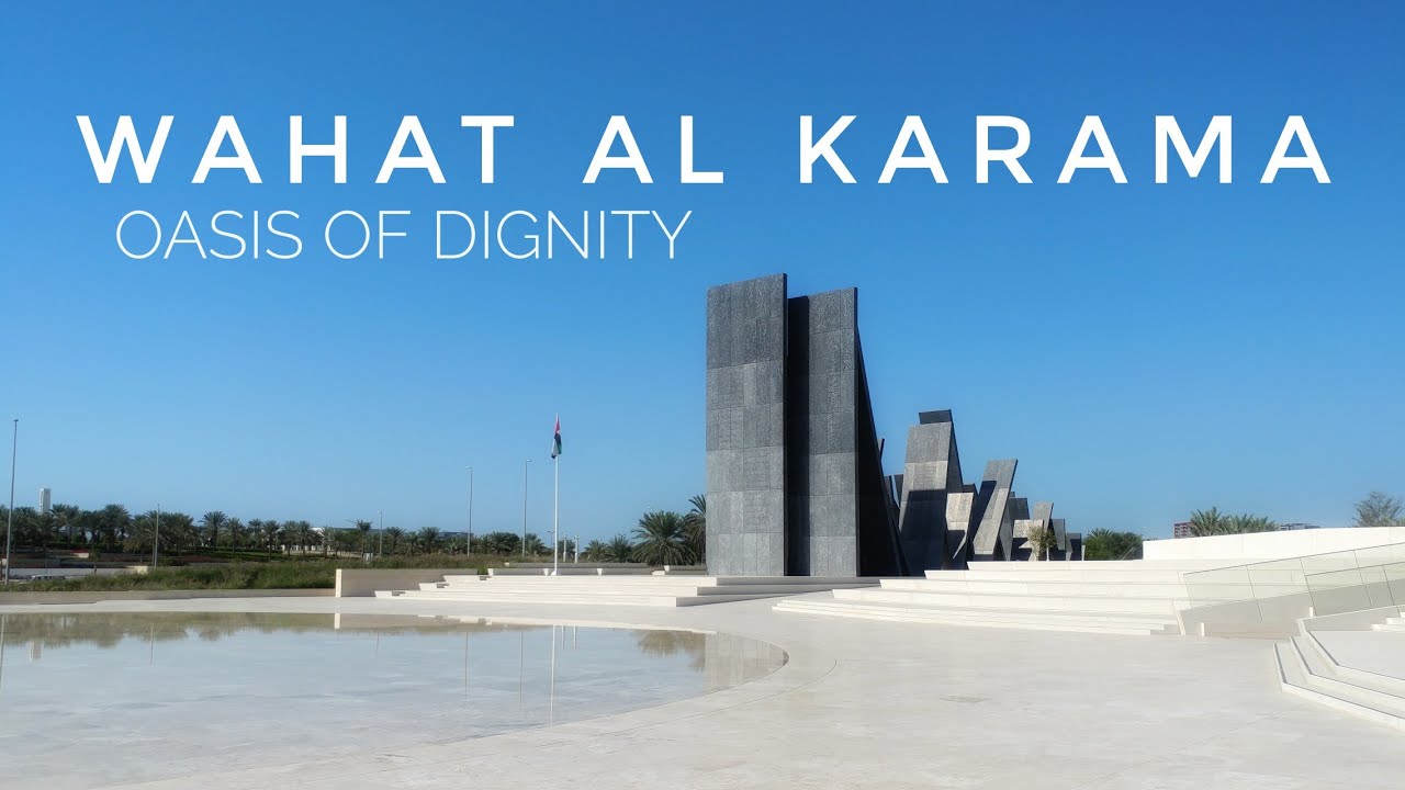 The Memorial l WAHAT AL KARAMA I Abu Dhabi