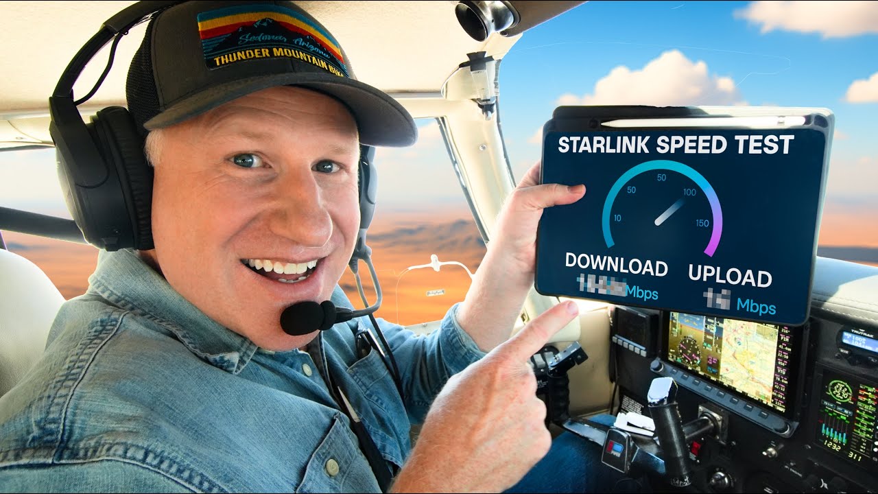 My PLANE has FASTER  Internet than your House and it’s only $65.