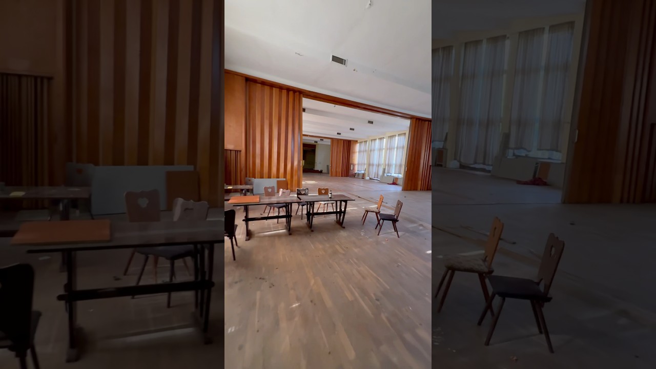 Wo sind die G&auml;ste hin? Das verlassene Veranstaltungsrestaurant! 😧