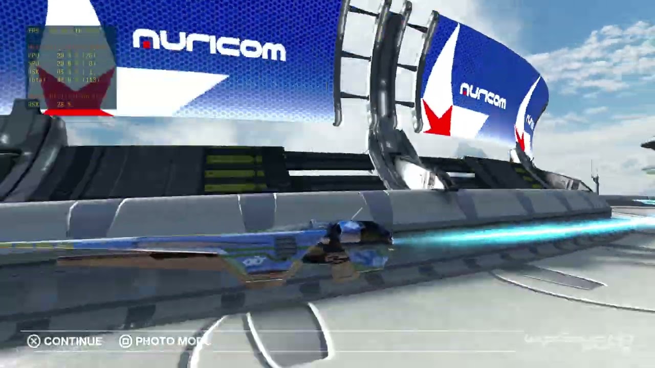 WipEout HD Fury 4K Gameplay RPCS3