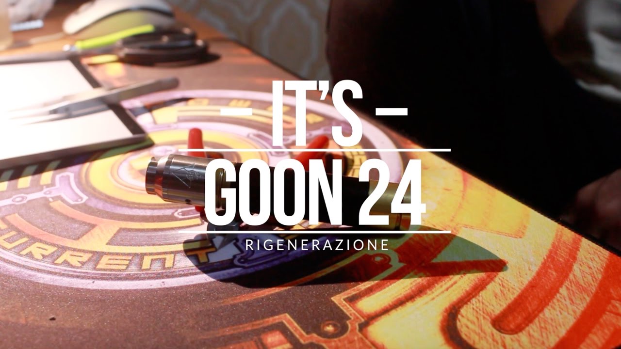 Goon 24 RDA by 528 Custom Vapes Rigenerazione e Tubo Meccanico