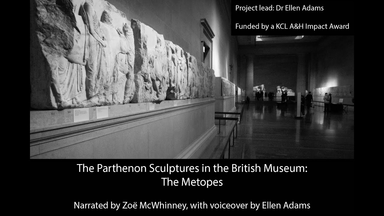 The Parthenon sculptures in the British Museum: metopes