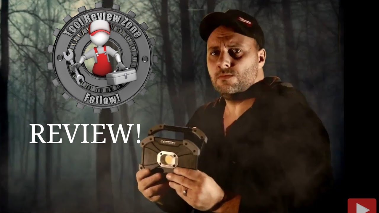 Husky 700 Lumens LED Utility Light REVIEW! 17FL1103  #worklight #huskytools #lighting