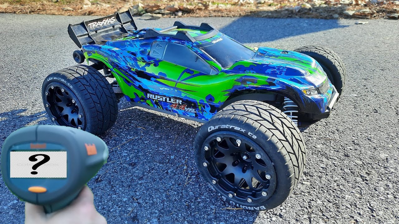 Are Street Tires Faster? Traxxas Rustler 4x4 VXL Duratrax Belted Bandito Street Tire Upgrade Test
