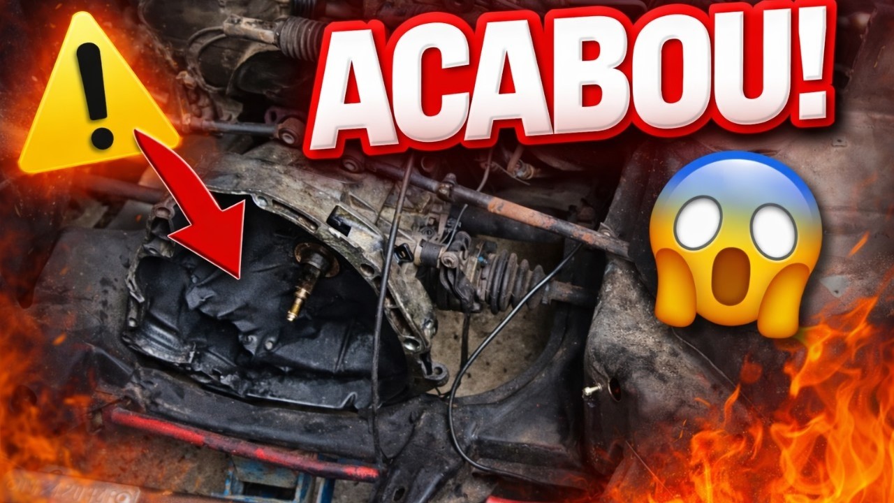 FINALIZANDO A DESMONTAGEM DO COFRE DO MOTOR - DIA #11