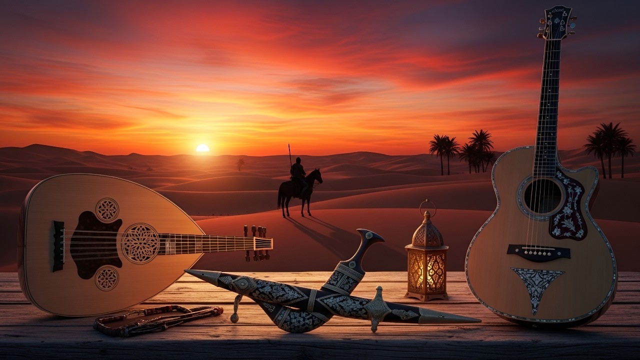 Peaceful Arabic Meditation Music 🕌 Middle Eastern Ambient for Deep Sleep & Inner Peace