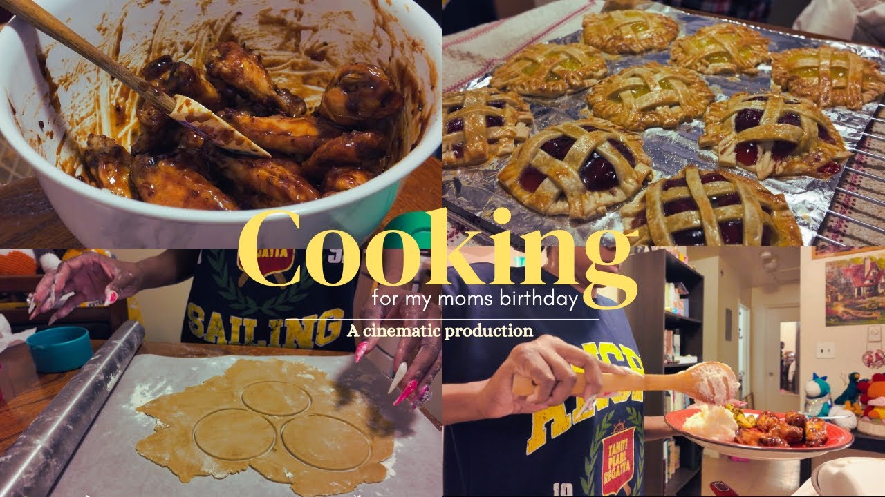 VLOGMAS 3 | Cooking for my moms birthday | A cinematic Vlog