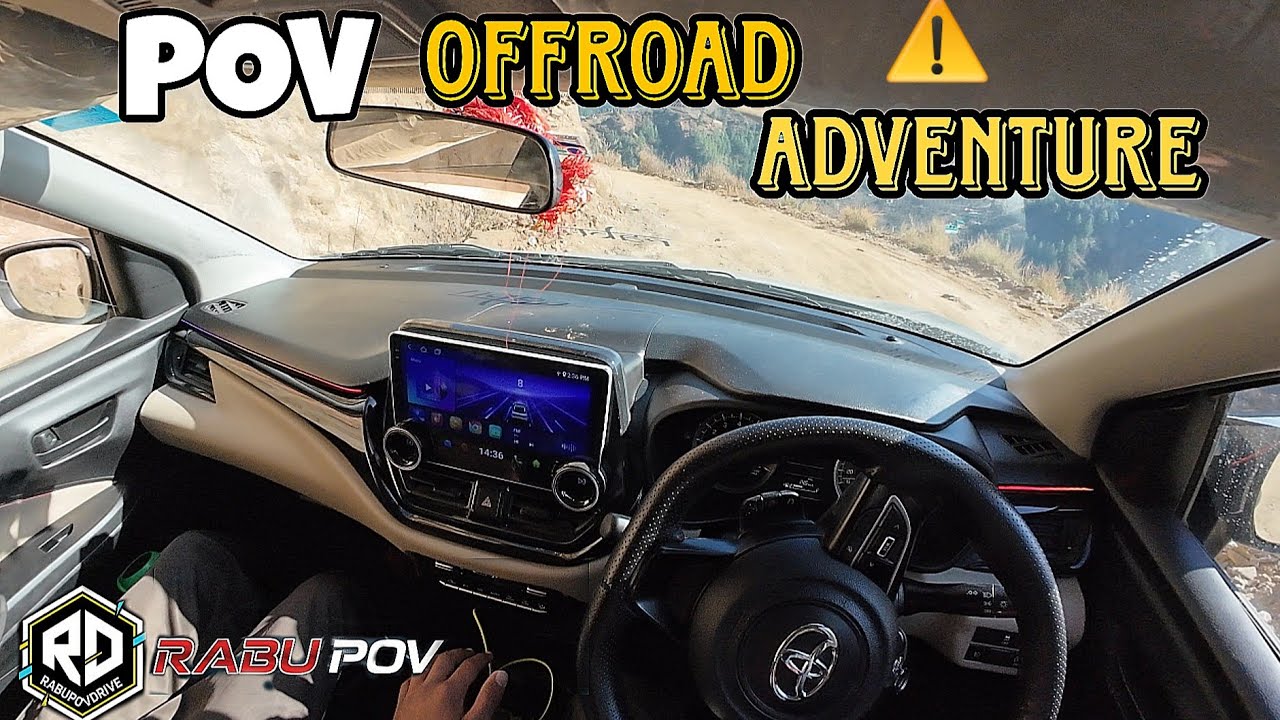  Extreme offroad test my car (4kPOV)⚠️ Driving Skills on Stones 🏔 