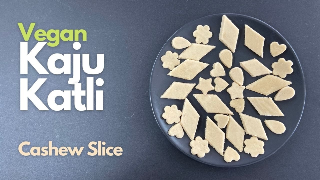 Kaju Katli Recipe | How to Make Kaju Katli | Vegan Kaju Katli | Vegan Mithai | Kaju Katli Tips