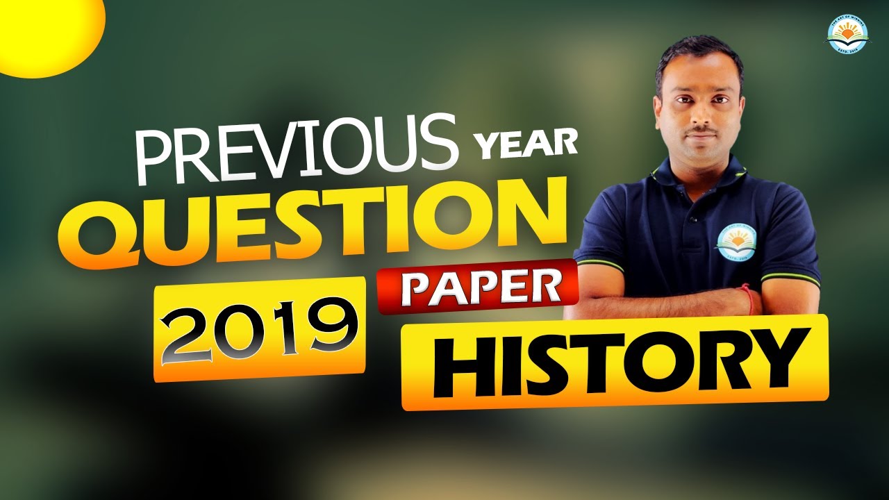 HISTORY|| STGT || Previous Year Question 2019 Discussion || The Art of Winning