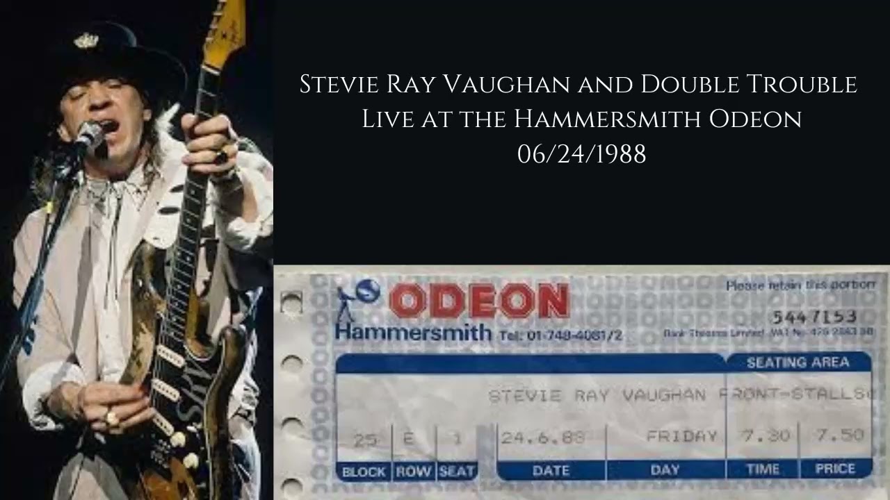 Stevie Ray Vaughan 06/24/1988 Hammersmith Odeon
