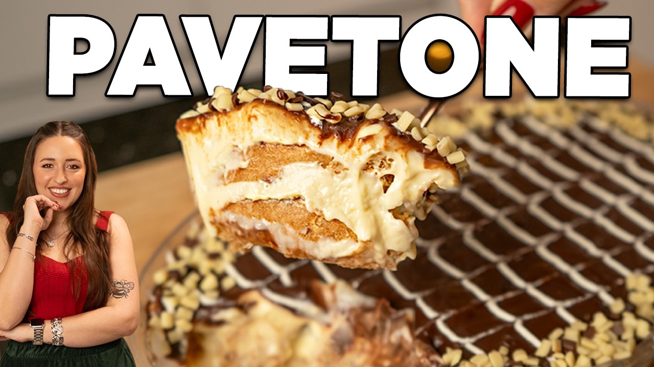 O MELHOR PAVETONE DE NATAL! COM CREME BELGA DIFERENCIADO | Tábata Romero