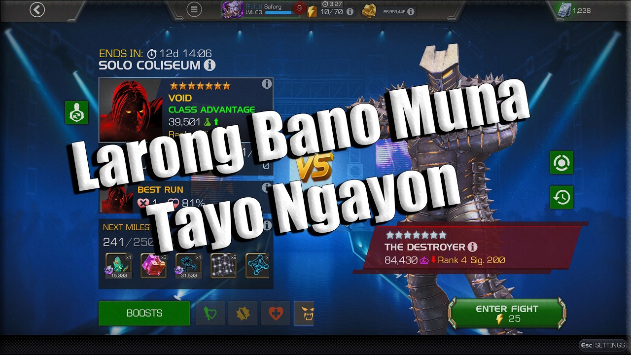 Mcoc Pnoy! Tara Chill Muna. Mcoc Muna