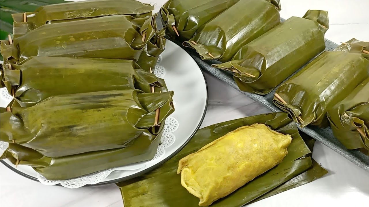 Jajanan pasar bungkus Daun Pisang,Pulen dan tidak cepat basi‼️Resep Arem-arem Ayam lapis Telur