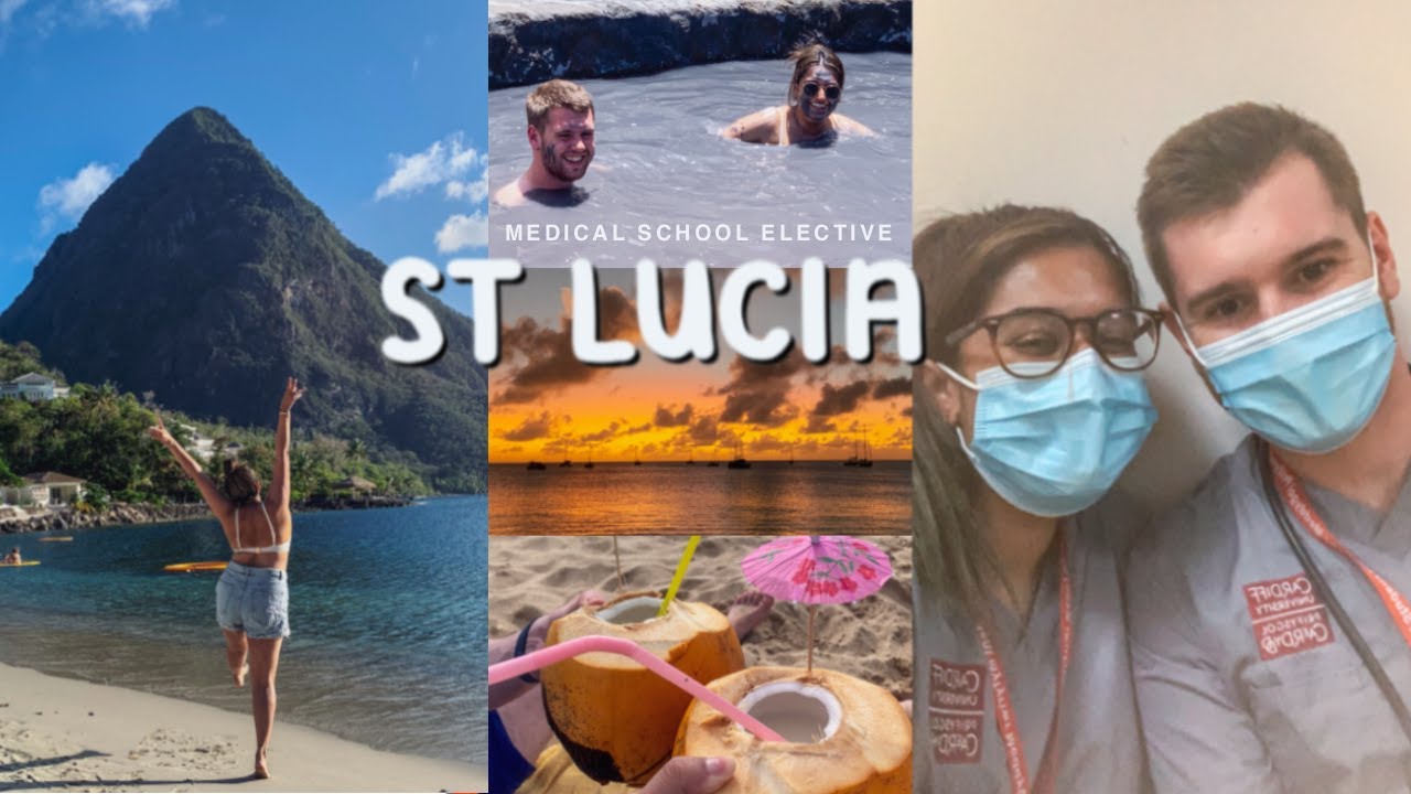 my medical school elective in St Lucia 🌴 a travel vlog