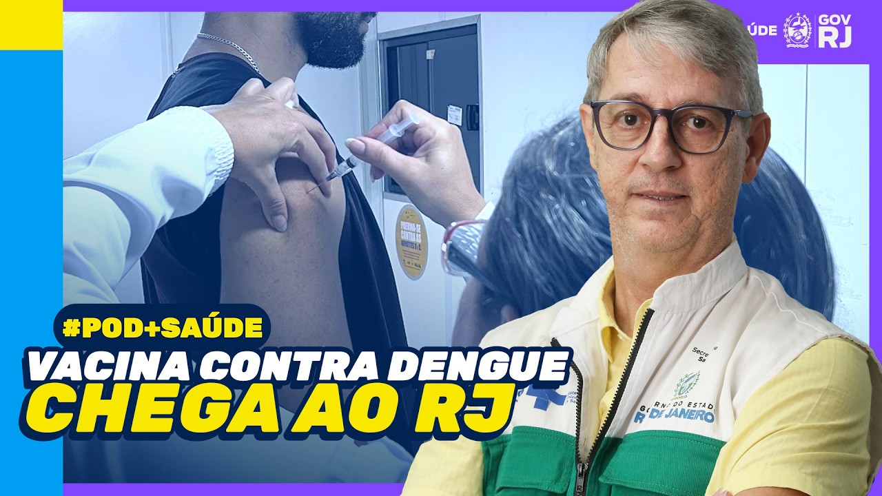 Rio recebe primeiras vacinas brasileiras contra dengue e reforça combate à doença