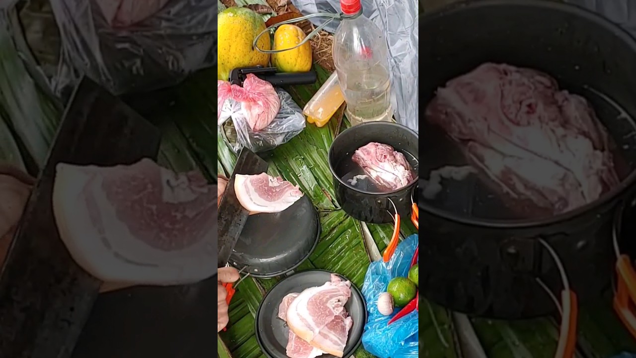 camping cooking #campingforest #shorts